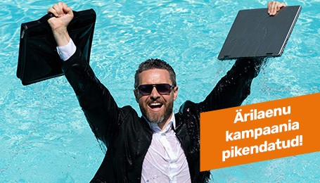 Tagatiseta ärilaen fikseeritud intressiga – kampaania pikendatud septembri lõpuni!