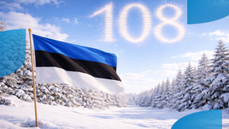 Eesti Vabariigi 108. aastapäeva tähistamine