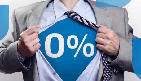 NEW! Loan with 0% interest. No extra fees!